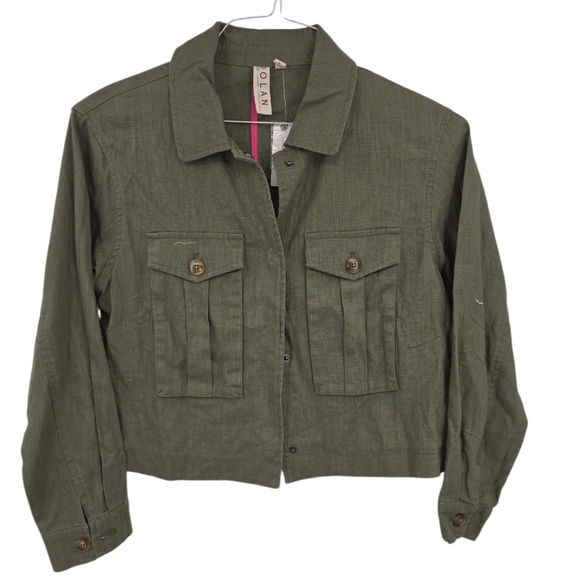 New Anthropologie Dolan Utility Jacket Medium - Picture 2 of 10